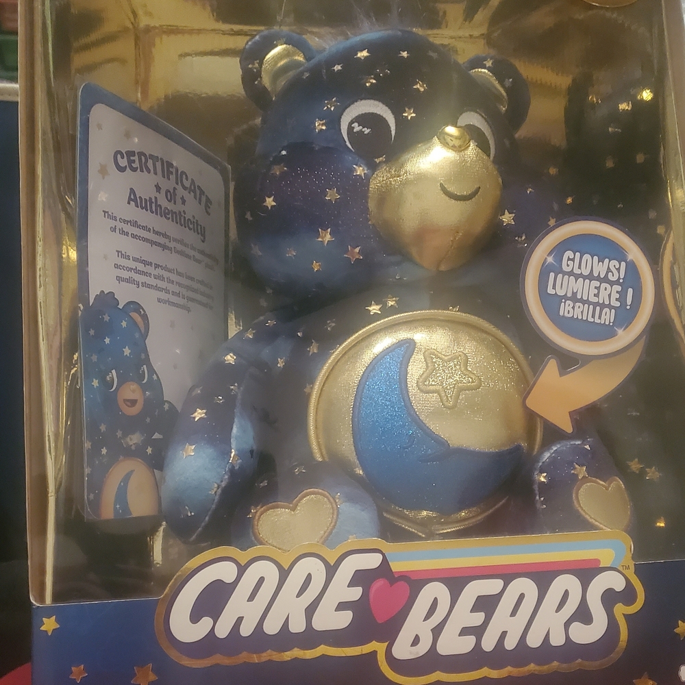 Care Bears Starry Blue and Gold Plush
